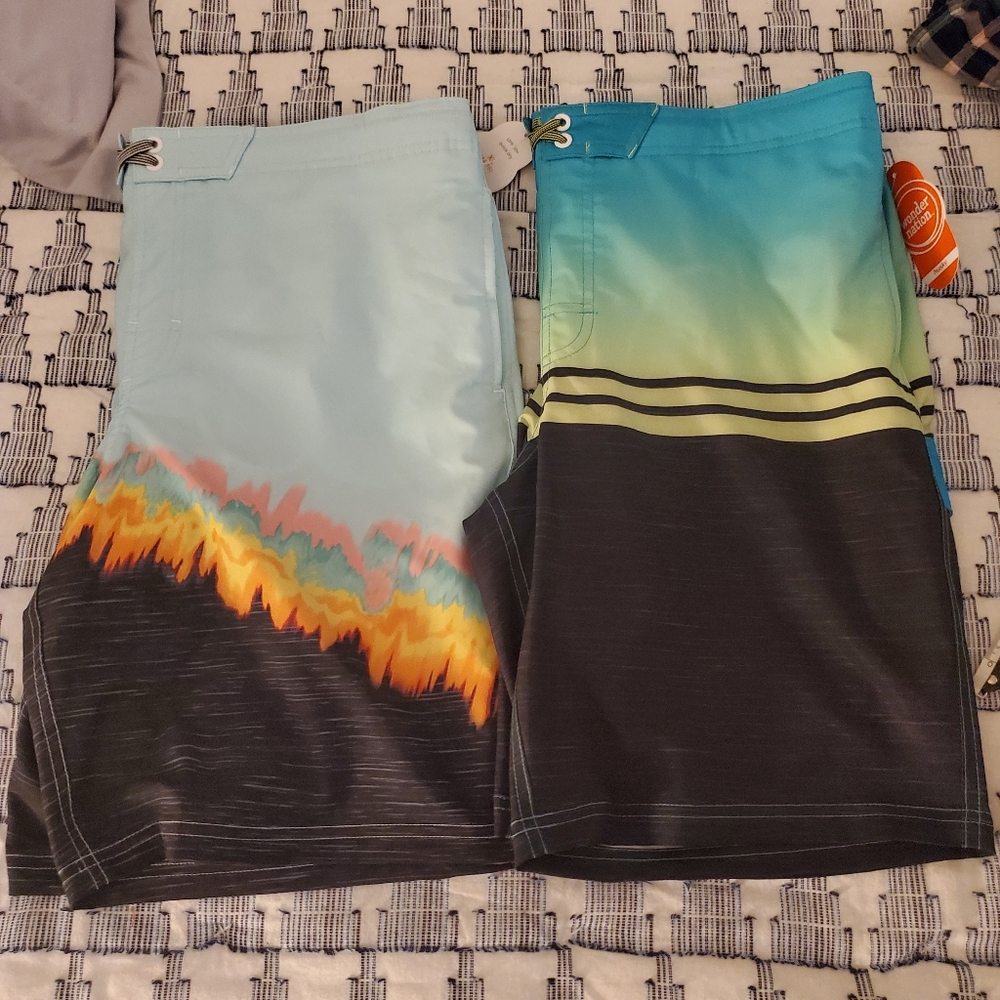 Set 2 bathing suits NWT XL 14/16 husky